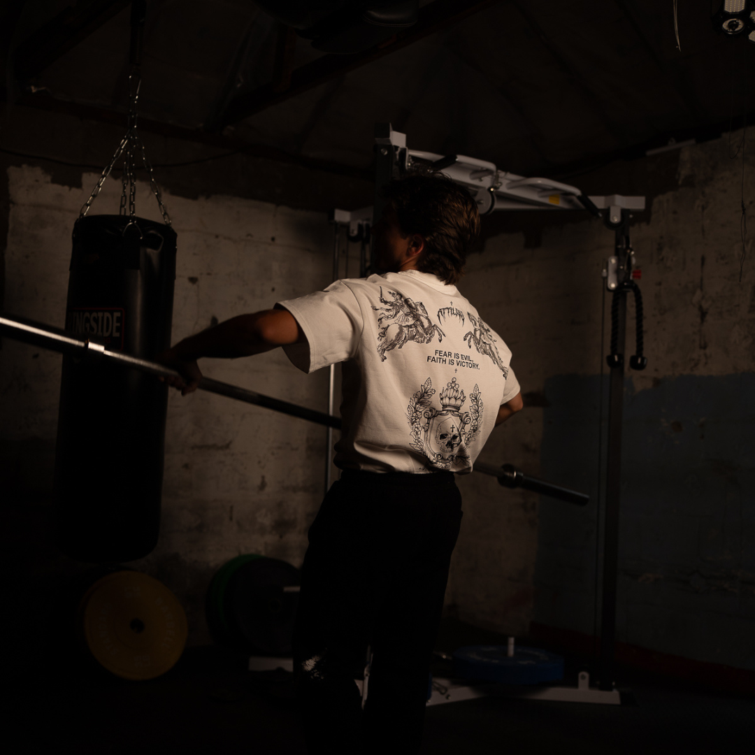 White 'Faith is Victory' Shirt