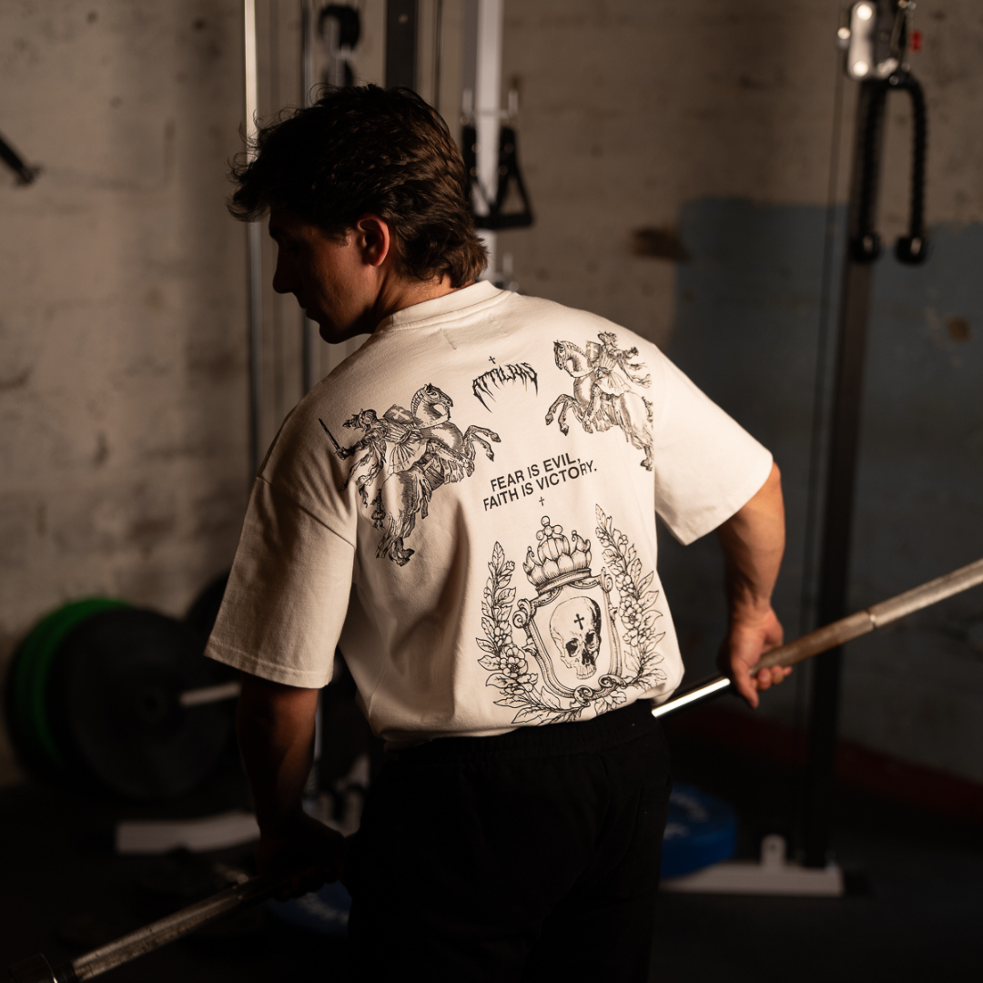 White 'Faith is Victory' Shirt