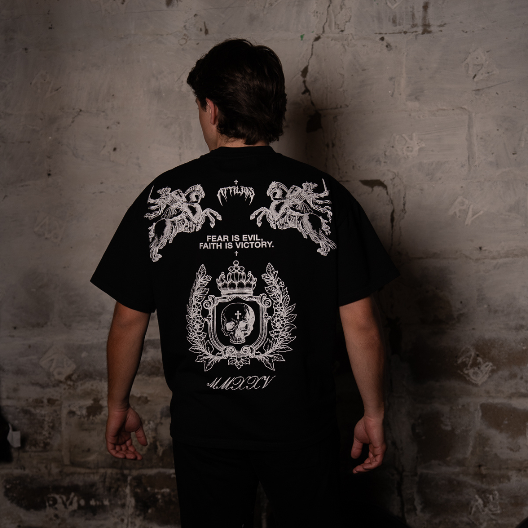Black 'Faith is Victory' Shirt