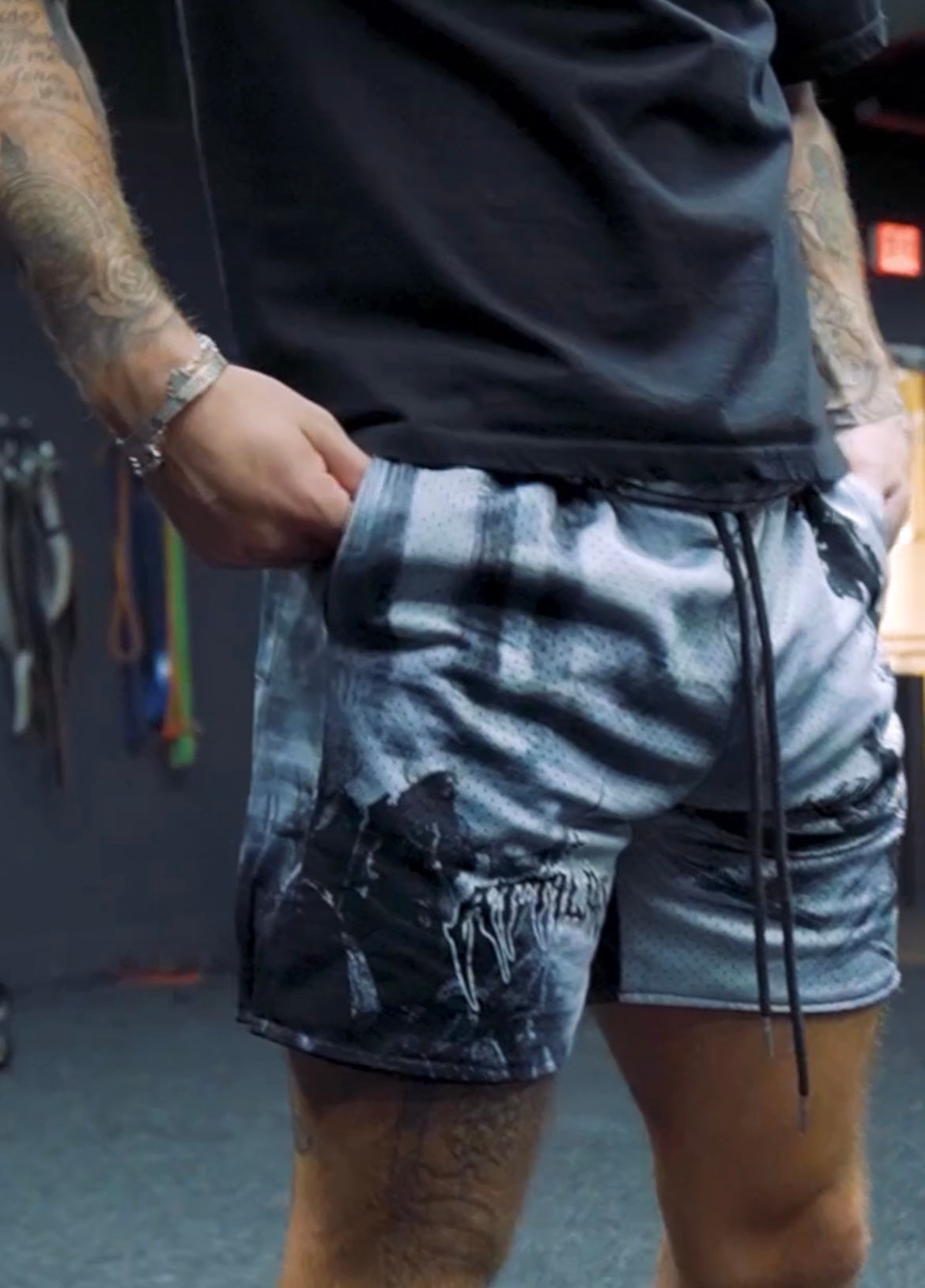 'DAVID & GOLIATH' Mesh Perfromance Shorts