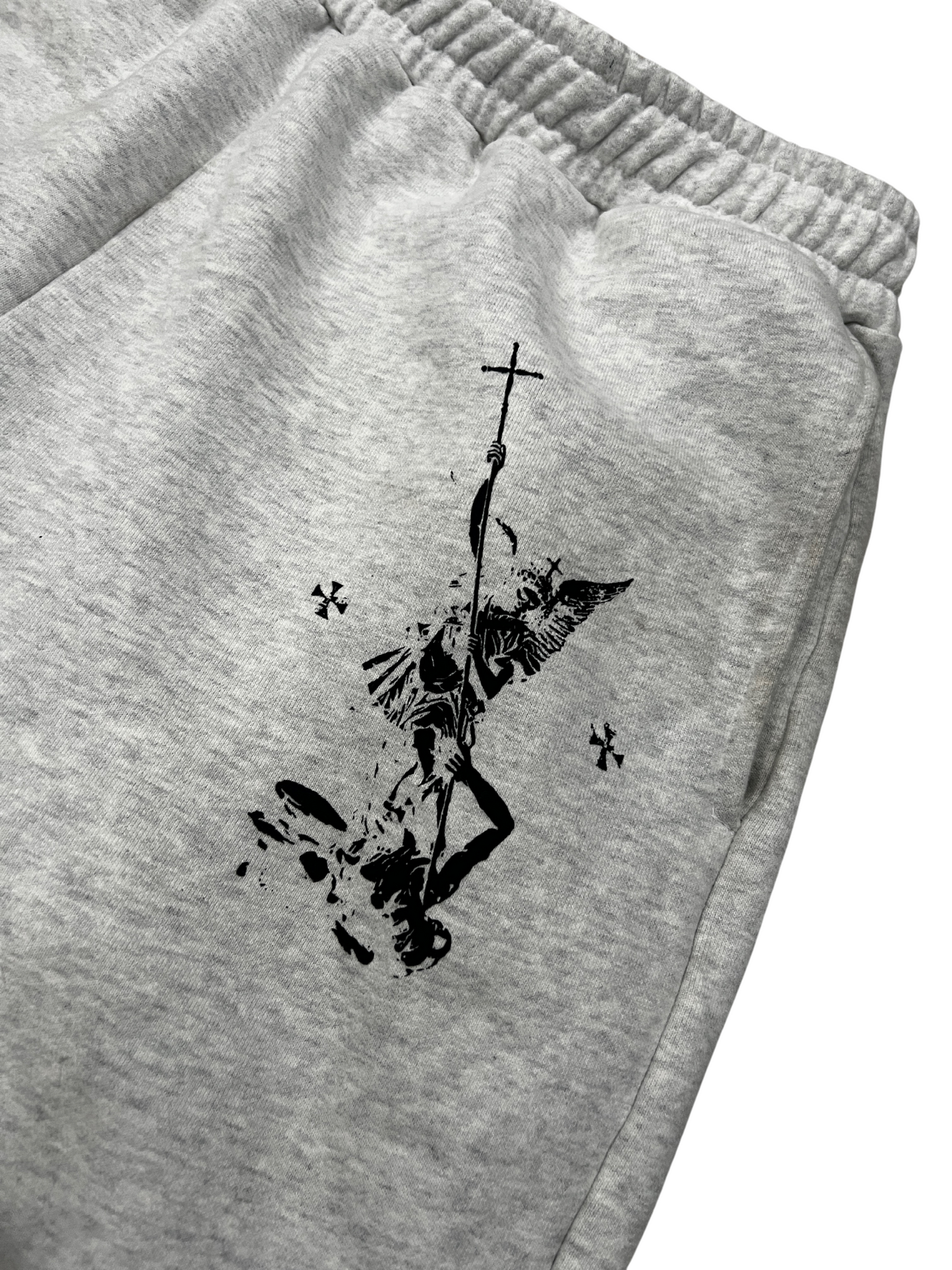 Gray Saint Michael Sweatpants