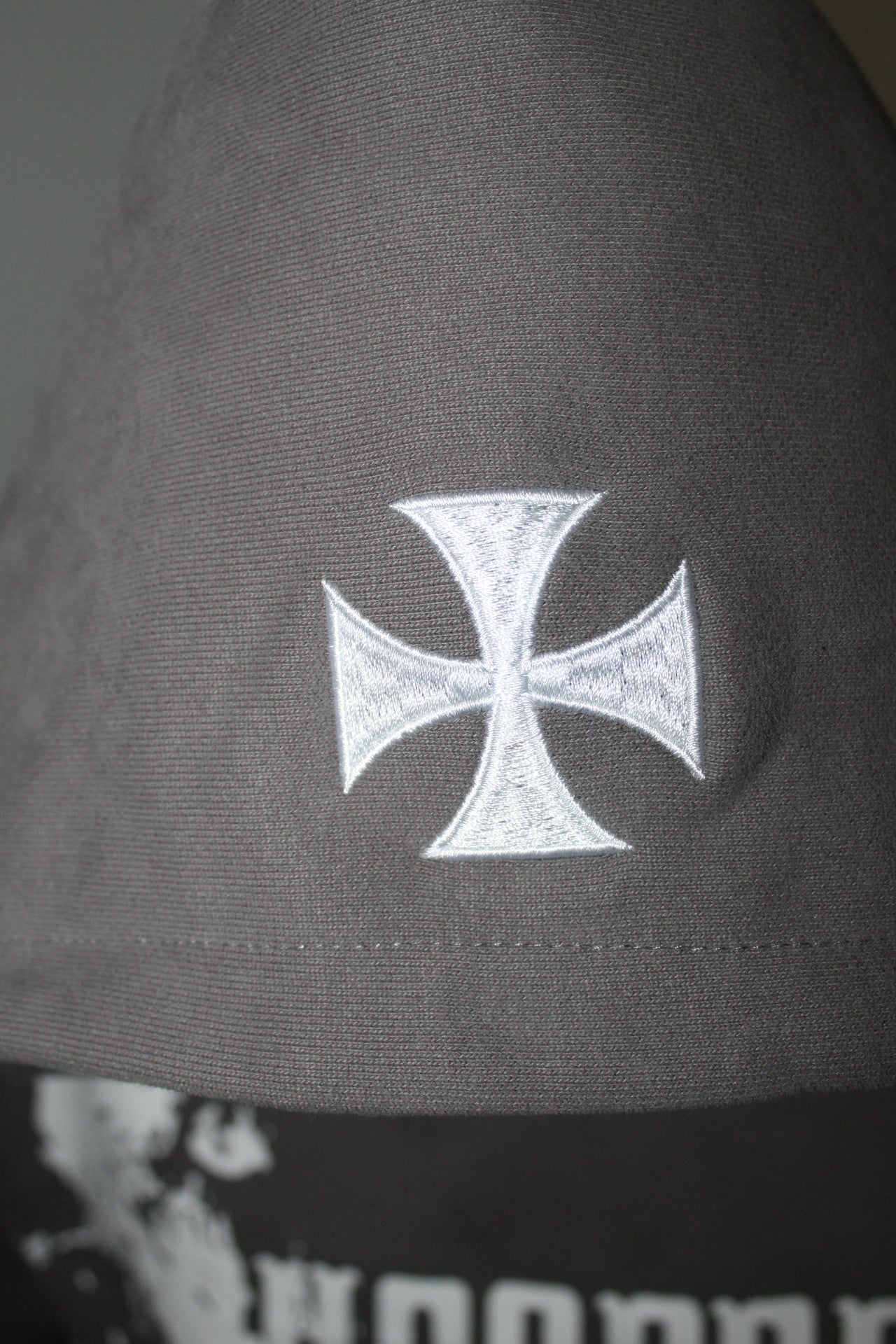 Gray Crusader Hoodie