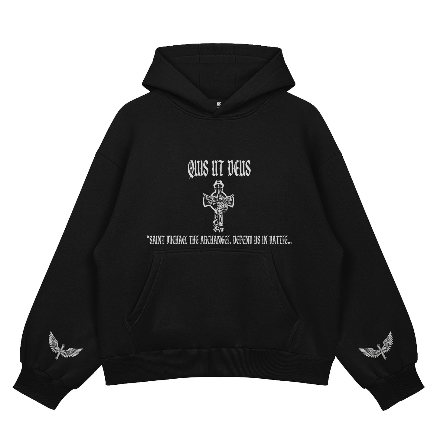 Black Saint Michael Hoodie